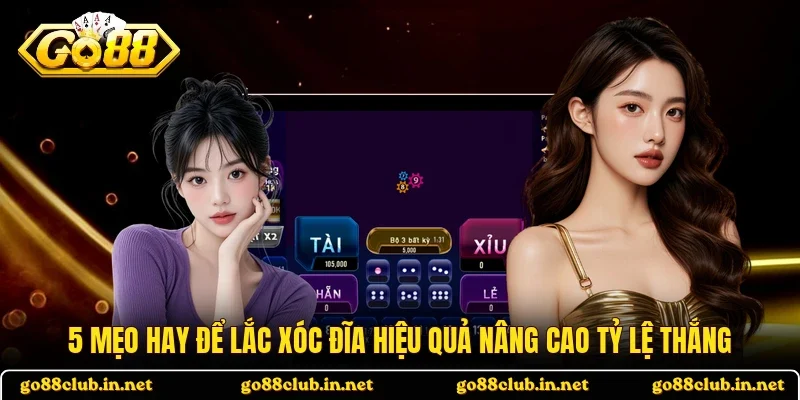 5 mẹo hay để lắc xóc đĩa hiệu quả nâng cao tỷ lệ thắng